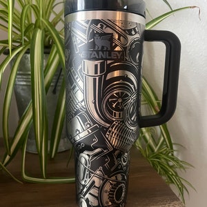 2.0 Quencher Tumbler | Gearhead | laser engraved | 40oz | Car guy