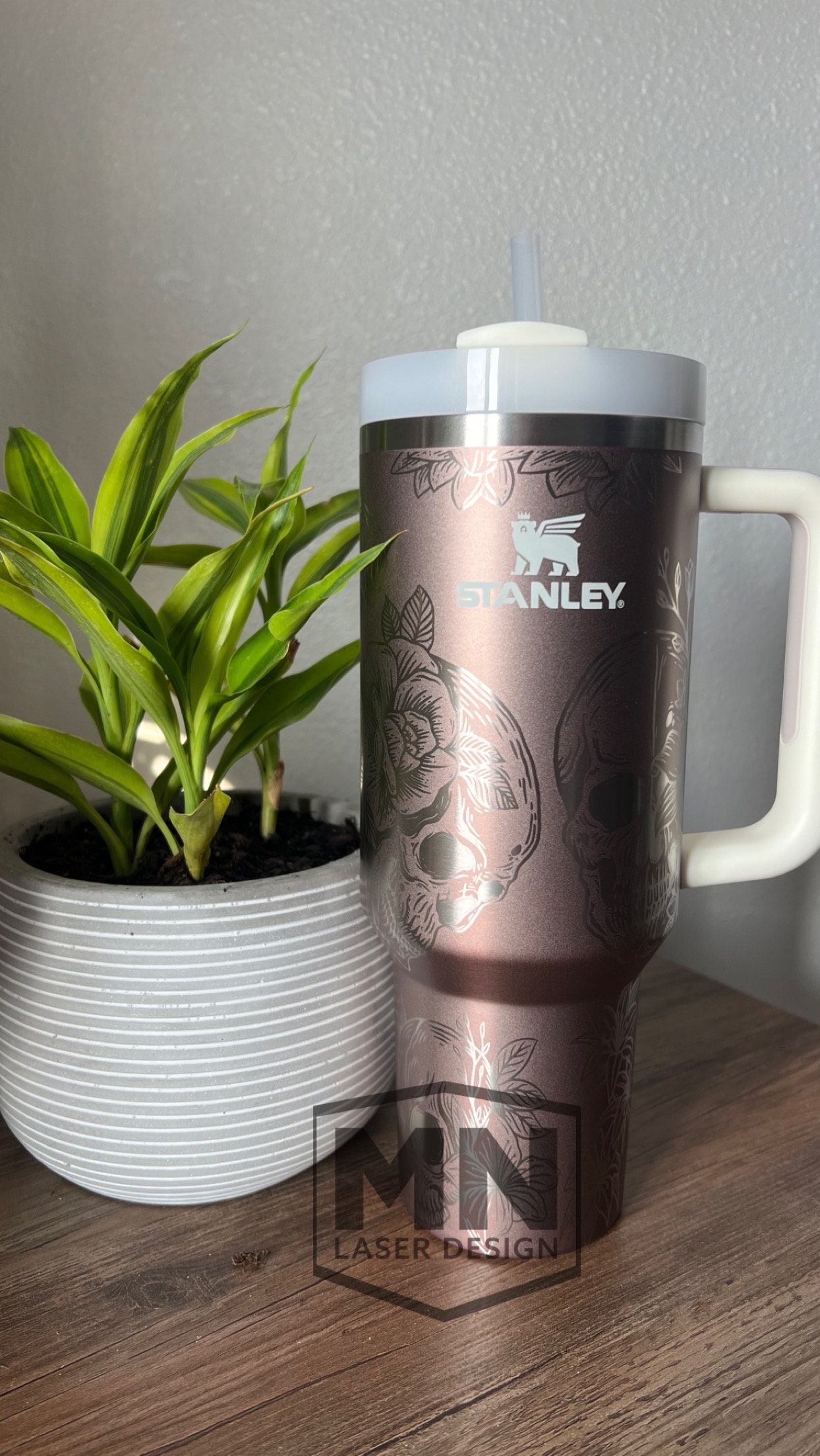 Dental Life-40 Oz Stanley Quencher H2.0 Travel Tumbler With Handle Full  Wrap Engraved 