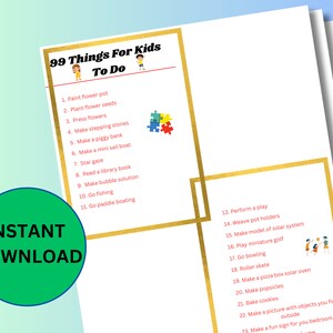 99 Dinge für Kinder zu tun: Spiele, Handwerk, Aktivitäten, drinnen, draußen