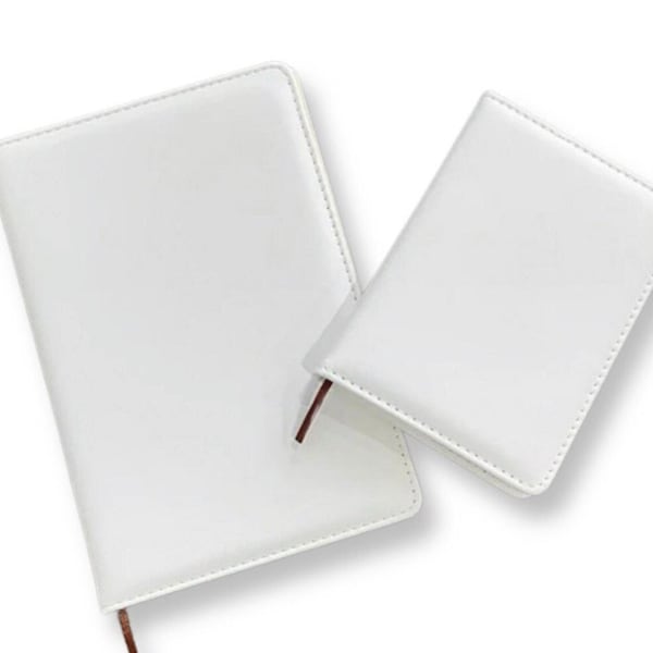 Sublimation blank : Sublimation journal , a6 journal , a5 journal , PU leather journal with paper