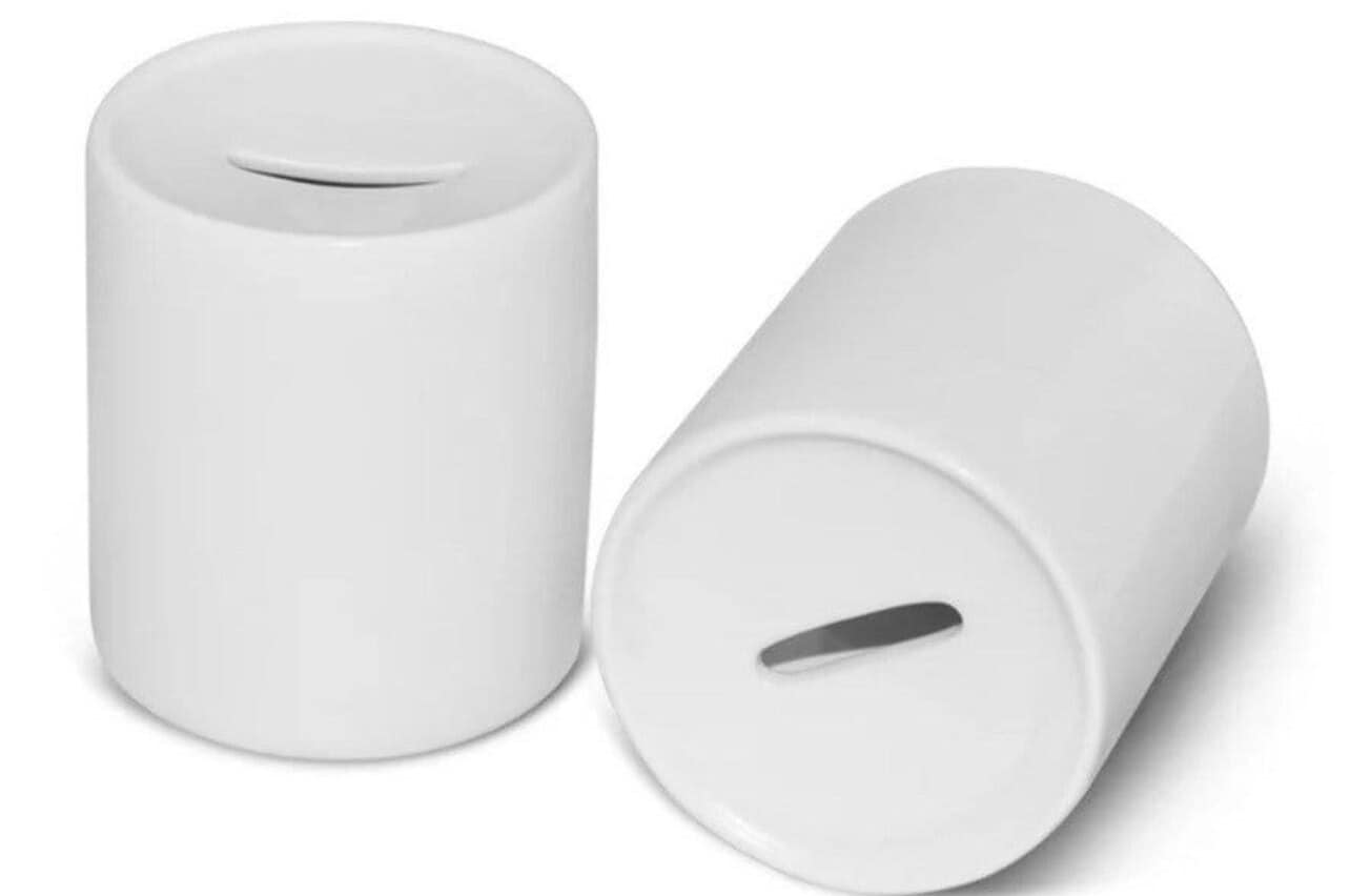 Kloware 10pcs Blank White Styrofoam Cylinder Ornaments for