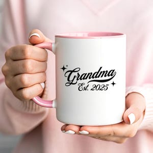 Personalized Grandma Coffee Mug: Custom Grandparent Gift