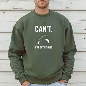 Funny Fishing Sweatshirt: Angler&#39;s Crewneck Gift