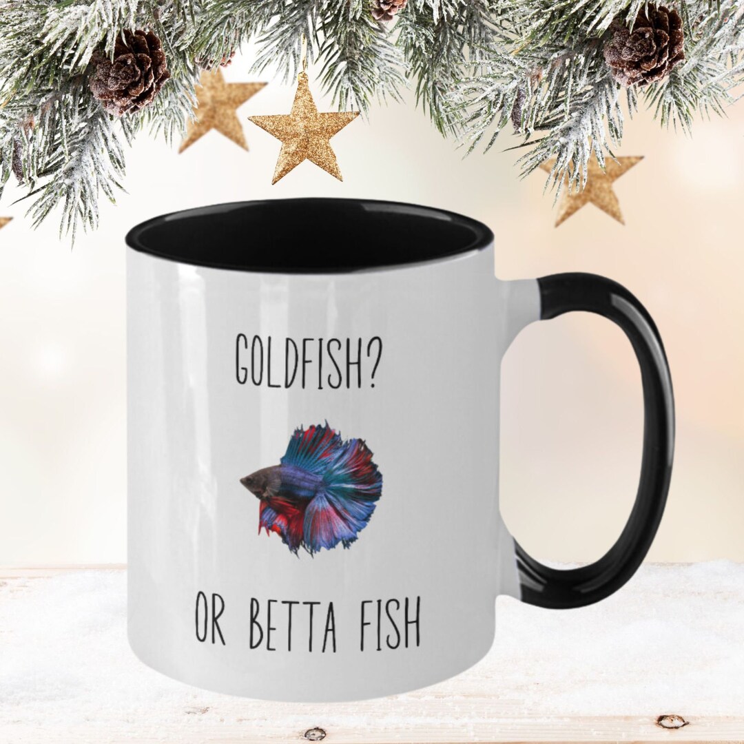 Betta Fish Mug Gift for Betta Fish Lover Funny Betta Fish Etsy