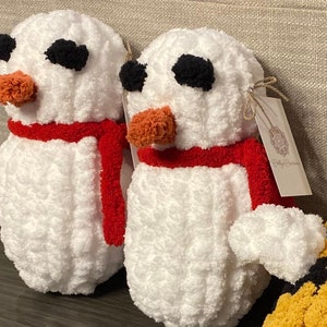 Chunky Knit Snowman