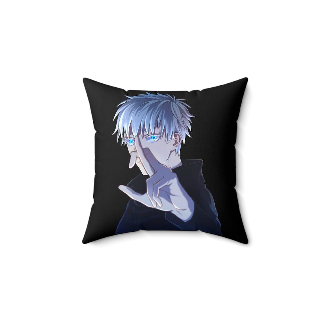 Satoru Gojo Pillow: Embrace Unleashed Power in Comfort - Etsy