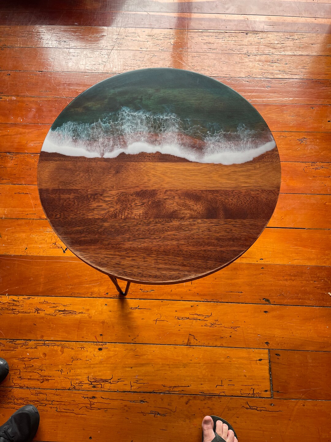 Resin Kwila Coffee Table Etsy