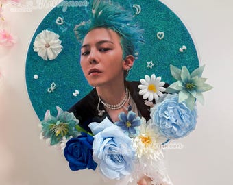 Fan-Made Inspired K-POP GD Picket Hand Fans | Custom Fan Support Signs | K-POP Concert Accessories | Handmade & Personalized Unique Merch