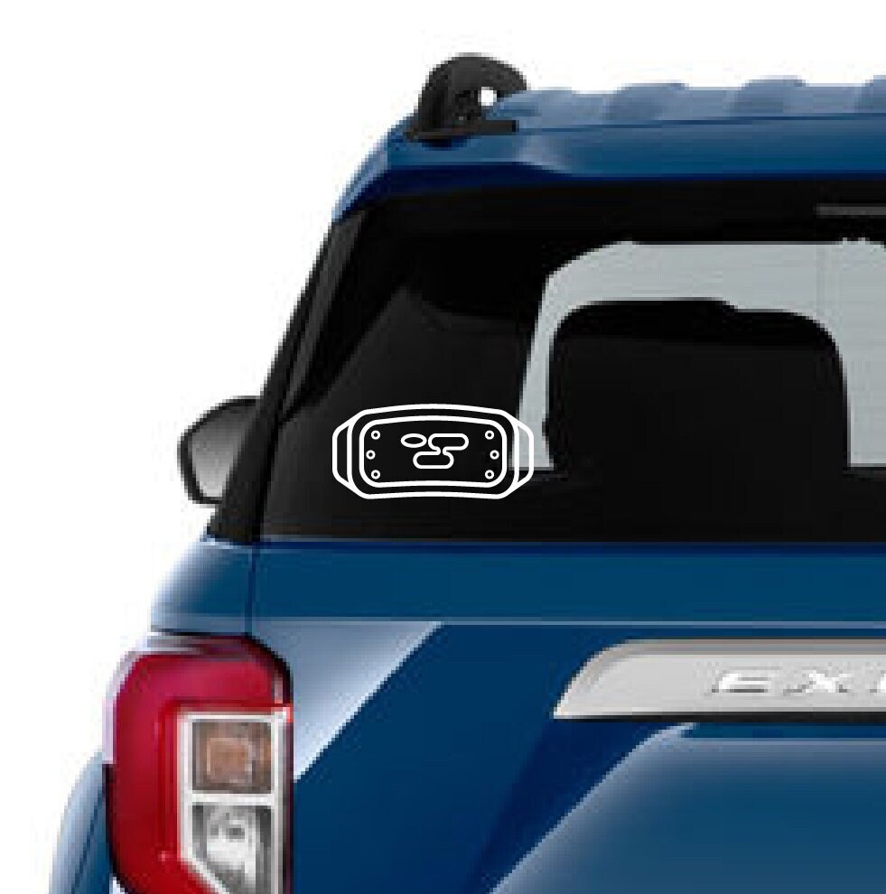 Naruto Headband Decal, Komogakure Village Hidden in the Clouds, Bumper Sticker, Sticker, Naruto