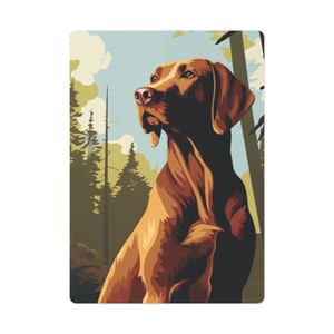 Cartes de poker personnalisées hongroises Vizsla