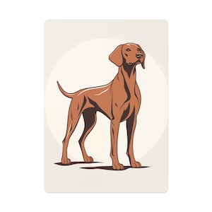 Cartes de poker personnalisées hongroises Vizsla