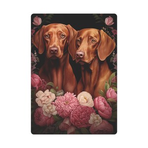 Cartes de poker personnalisées hongroises Vizsla