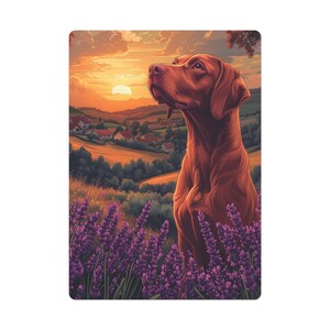 Ungarische Vizsla Pokerkarten - Raise the Boof bei der Pokernacht! Tatzenpaar 2.5"x3.5" Deck, Custom Design, Perfekt für Vizsla Liebhaber!