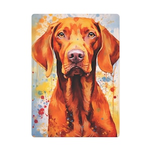 Cartes de poker personnalisées hongroises Vizsla