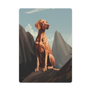 Cartes de poker personnalisées hongroises Vizsla
