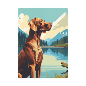 Cartes de poker personnalisées hongroises Vizsla