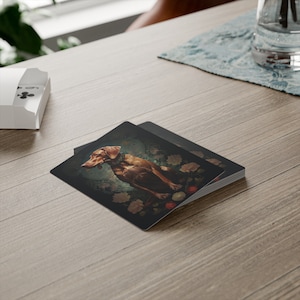 Cartes de poker personnalisées hongroises Vizsla