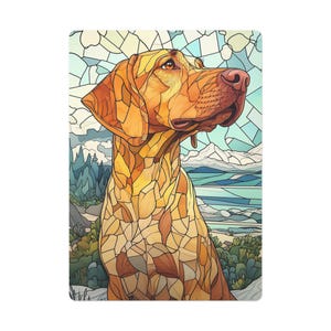 Ungarische Vizsla Pokerkarten - Raise the Boof bei der Pokernacht! Tatzenpaar 2.5"x3.5" Deck, Custom Design, Perfekt für Vizsla Liebhaber!