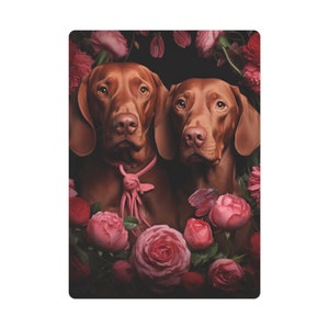 Cartes de poker personnalisées hongroises Vizsla