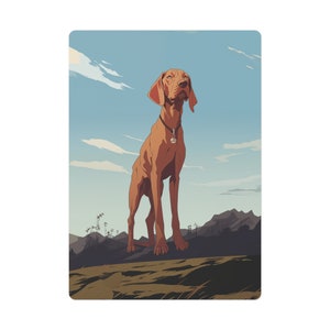 Cartes de poker personnalisées hongroises Vizsla
