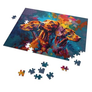Hungarian Vizsla Jigsaw Puzzle (30, 110, 252, 500,1000-Piece)