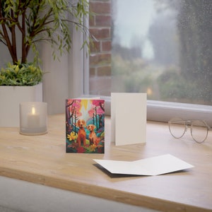 Cartes de vœux hongroises Vizsla (1, 10, 30 et 50pcs)