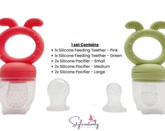 Silicone Food Feeder Pacifier