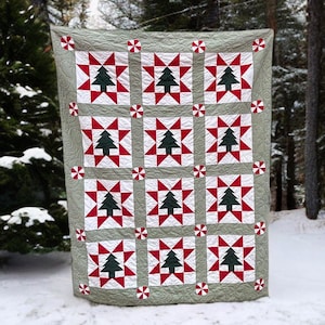 Peppermint Pinyon Quilt Pattern