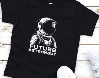 Camisa infantil STEM do futuro astronauta – STEM Kids, camisa de astronauta de exploração espacial