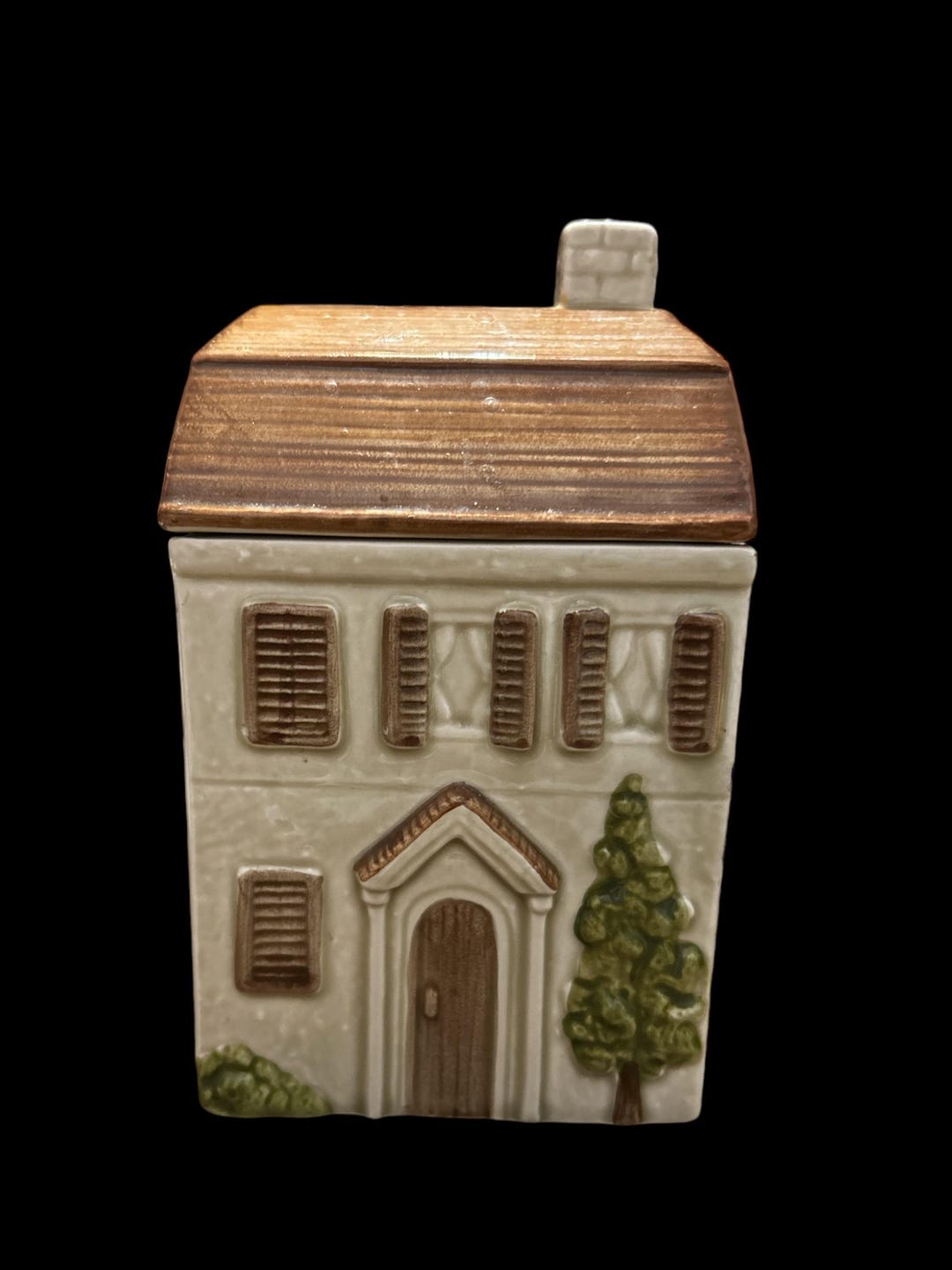 1980 Otagiri Ceramic House Canister - Etsy