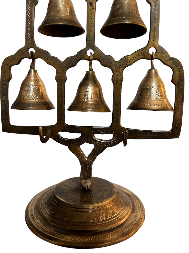 Vintage Brass Bell Tree - Etsy