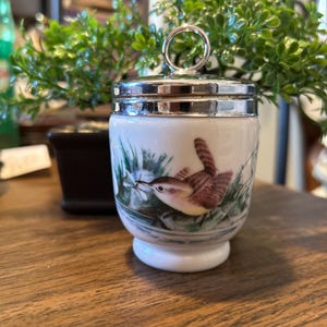 Vintage Porcelain Egg Coddler