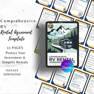 RV Rental Agreement Template | Protect Your RV & Simplify Rentals Today