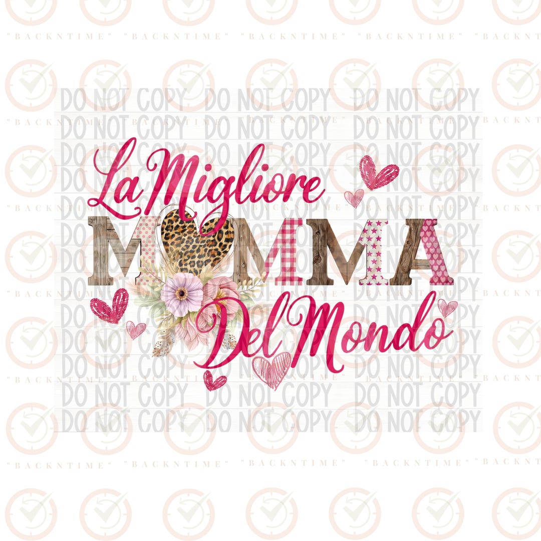 Le lettere della migliore mamma del mondo si divertono a stampare un
