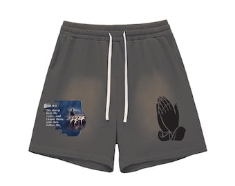 Uniseks katoenen short