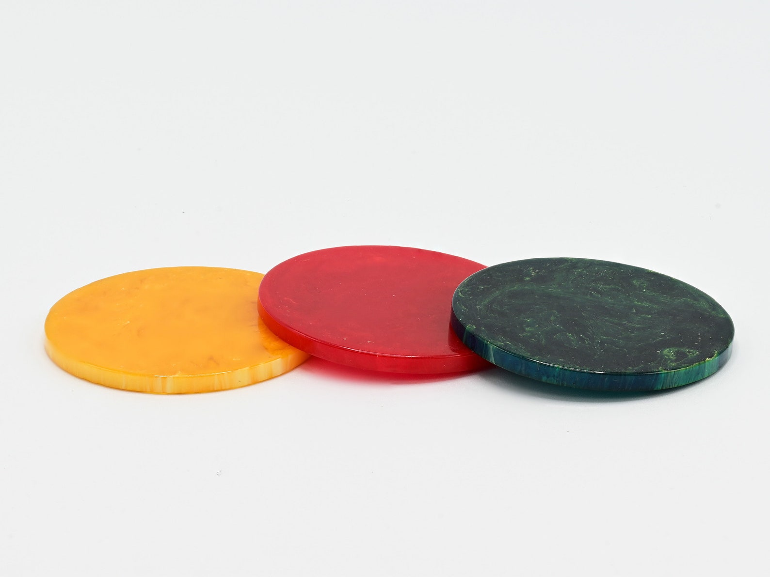 Vintage Bakelite Poker Chip Set about 100 Pieces Rare Find Complete Set