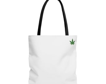 Marijuana Leaf Tote Bag
