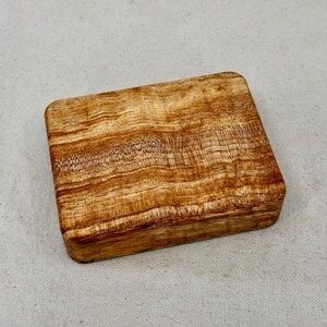 Personalizable Wooden Fly Box Spalted Maple
