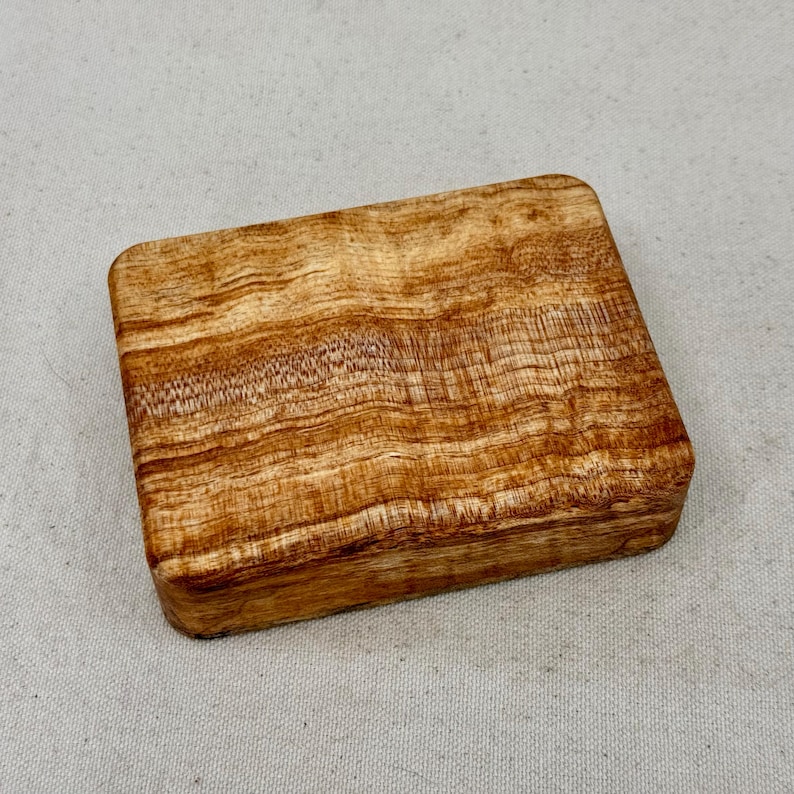 Personalizable Wooden Fly Box Spalted Maple