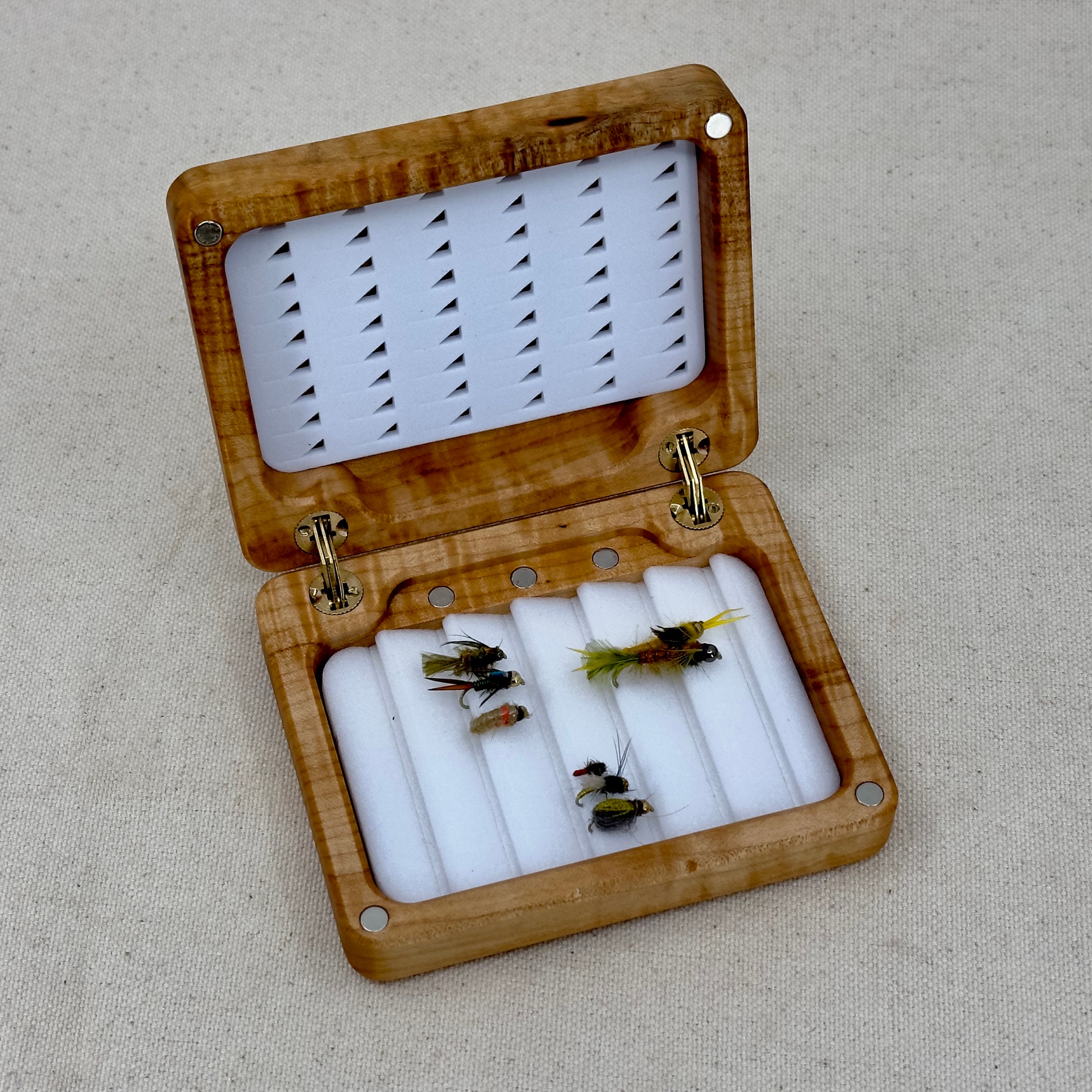 Personalizable Wooden Fly Box - Etsy