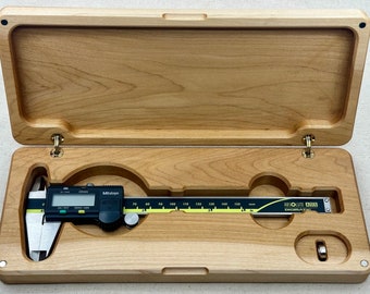 Personalizable Digital Caliper Wooden Box