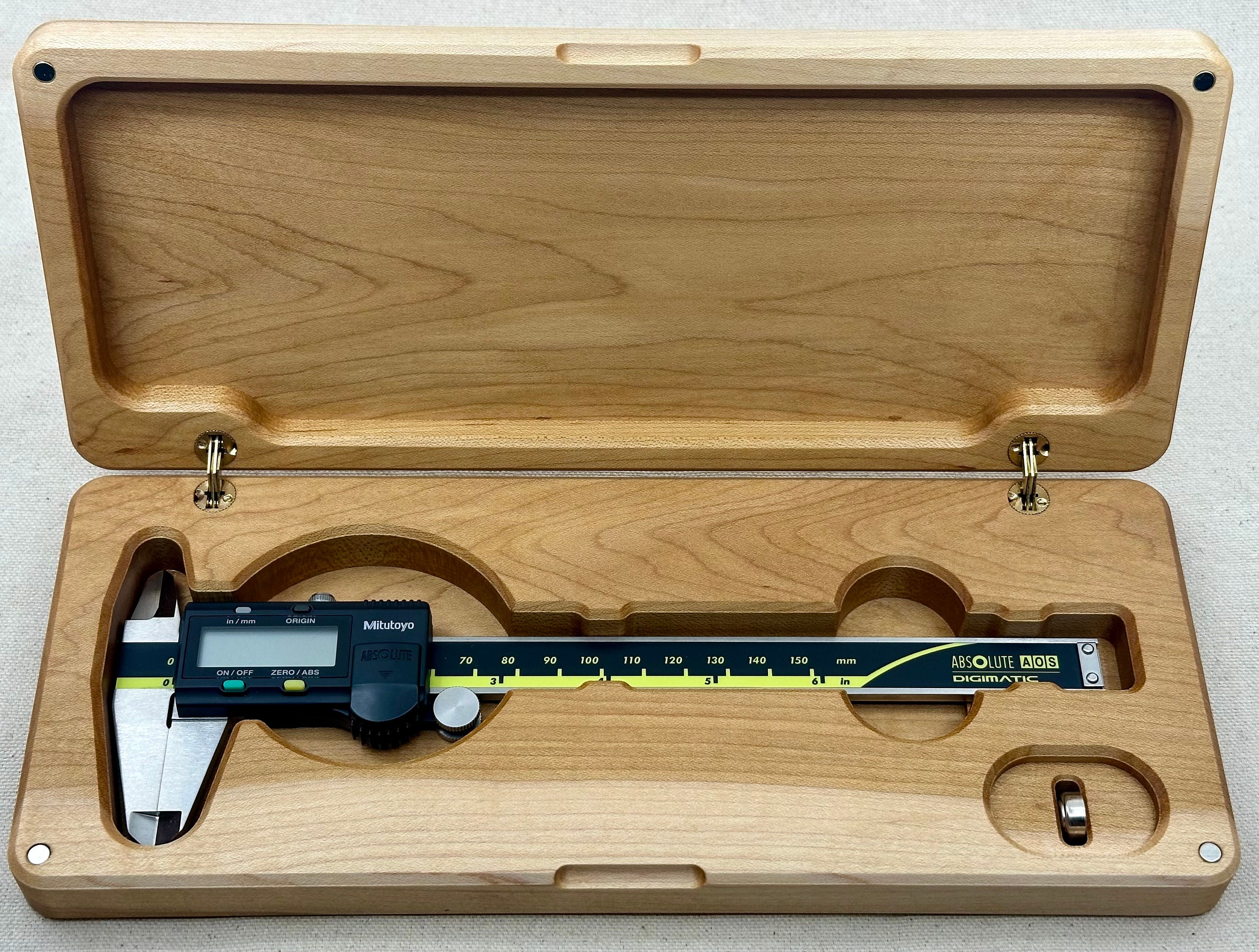 thumbnail image 2 of Electronic Digital Caliper Carrying Case Portable Measuring 2 of 13