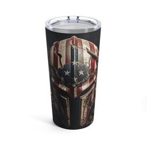 American Gladiator Tumbler 20oz