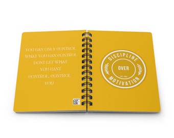 Begärd daglig disciplinjournal i färgspiral