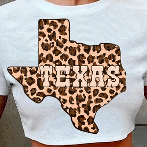 Chic Texas Leopard Map Shirt, Unisex Softstyle T-Shirt - Texas text and leopard design, Printed Tshirt, Customizable, Cotton Fabric, s 3xl