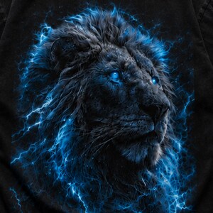 Lion of Judah T-Shirt for Men Women | Jesus Is King Tee | Cotton image 5