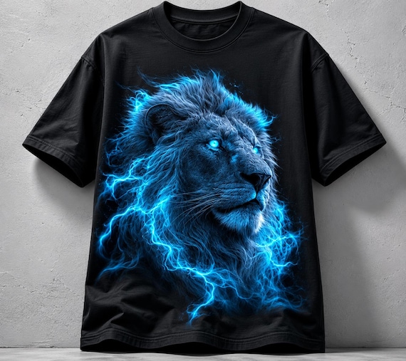 Lion of Judah T-Shirt for Men Women | Jesus Is King Tee | Cotton