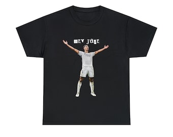 T-shirt unisexe Jude Bellingham Real Madrid en coton épais