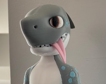 Custom OC Action Figure- sona, character, original, fursona, gift for Christmas birthday furry