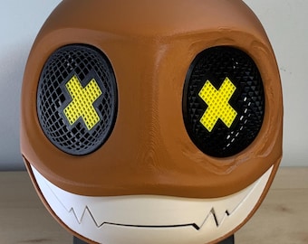 Cyn Murder Drone Cosplay Mask- Finished Product, Customizable, Full Sized, Moving Jaw, Drones Inspired, Gift for Fans of Drones, Wearable